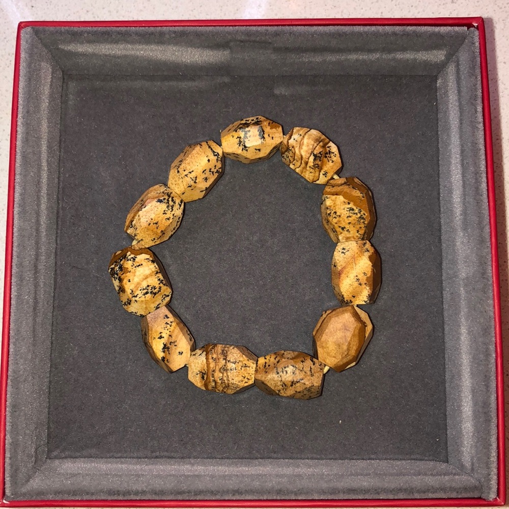 Hawaiian boho beaded stackable bracelet